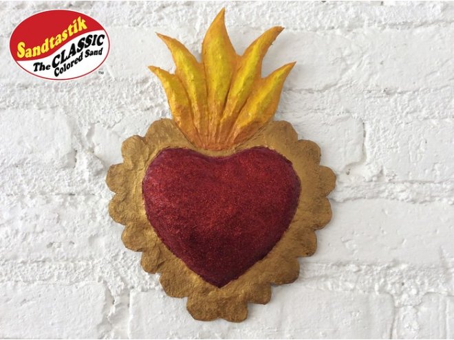 Fast Mache Sacred Heart Wall Plaque 